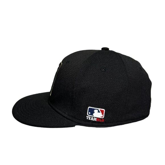 MLB Hat Men's Black Arizona Diamondbacks Adjustable Strap Back Hat - Picture 5 of 8